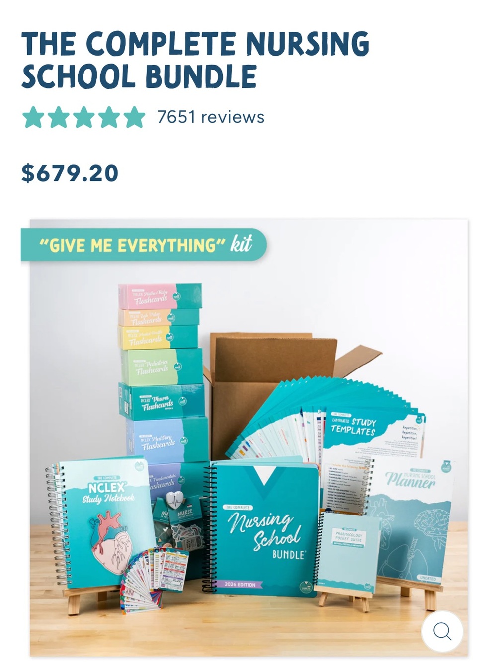 Nurse in the Making “Give me Everything Kit”